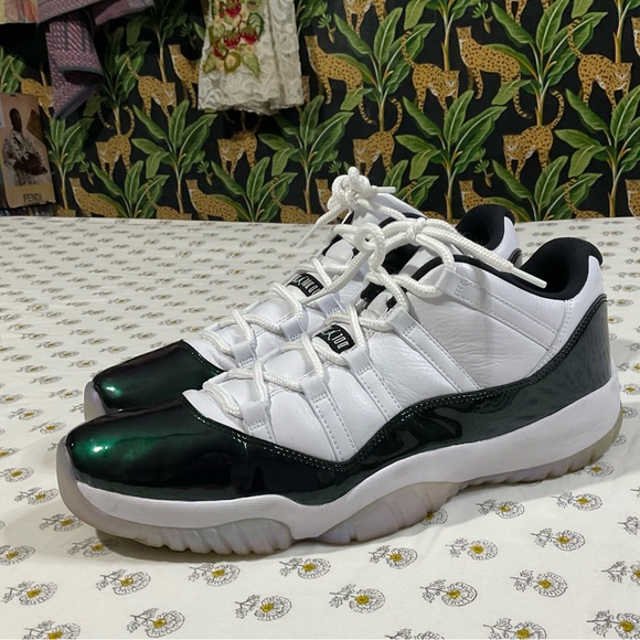 Jordan Other - Air Jordan 11 Retro Low Iridescent Men’s Nike Shoes Size 15 Emerald 528895-145